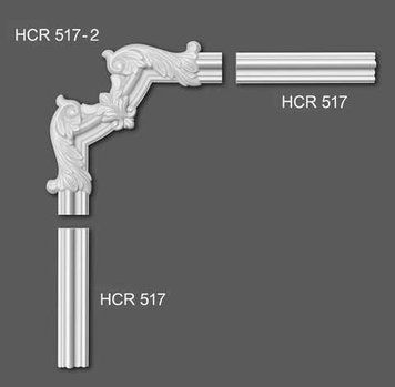 Угловой полиуретановый элемент Grand Decor HCR 517-2 HCR 517-2 фото