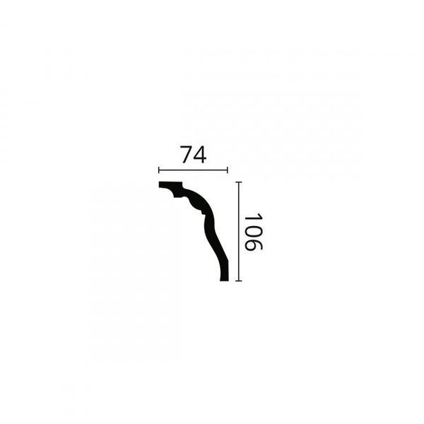 Карниз NMC Arstyl Z3 (106x74) мм Z3 фото
