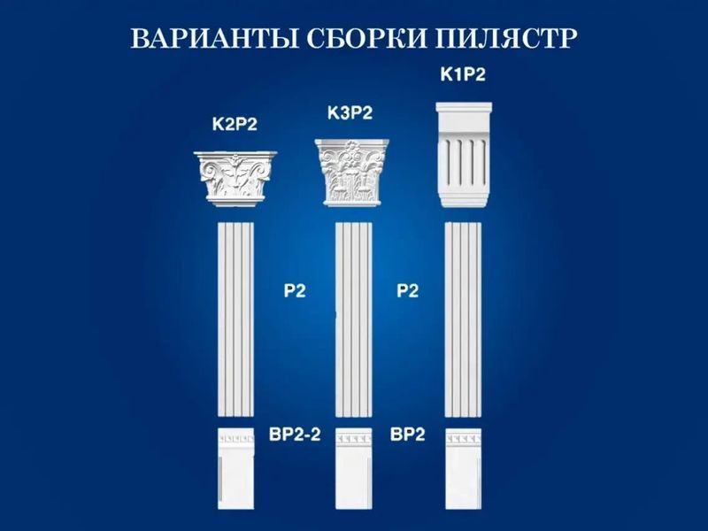 Капітель пілястри Сім'я К3P2 К3P2 фото