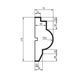 Молдинг фасадний Prestige Decor MC 133 MC 133 фото 2
