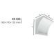 Консоль Decowood ED025 модерн 19х13 темна ED025 фото 2