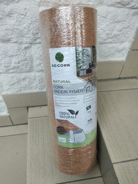 Подложка пробковая SO CORK 3 мм 4 м.кв. [SC34m] SC34m фото