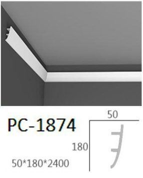 Карниз Perimeter PC 1874(180x50)мм PC-1874 фото