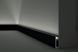 Плинтус под подсветку черный NMC Wallstyl IL10 BLACK (80х23)мм IL10 BLACK фото 1