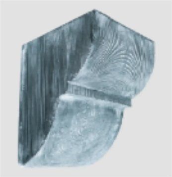 Консоль Decowood EQ017 рустик 9х6 сіра EQ017 фото