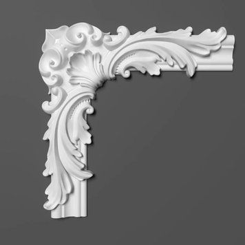 Угловой полиуретановый элемент Grand Decor HCR 524-2 HCR 524-2 фото