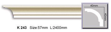 Карниз гладкий поліуретановий Harmony K 243 Flexi K 243 Flexi фото