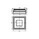 База ціла колони фасадної Prestige Decor LC 113-3 LC 113-3 фото 3
