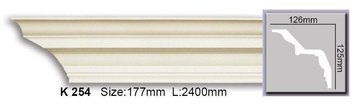 Карниз гладкий полиуретановый Harmony K 254 Flexi K 254 Flexi фото