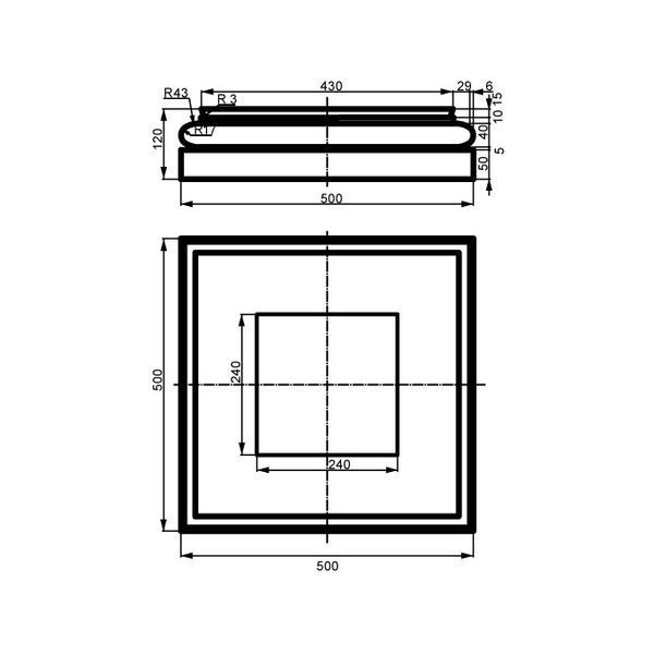 База колонны фасадной Prestige Decor LC 115-3 LC 115-3 фото