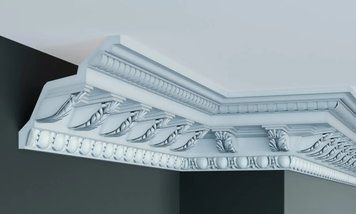 Карниз поліуретановий з орнаментом Gaudi Decor C 919 C 919 фото