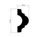 Молдинг полиуретановый гладкий Gaudi Decor CR 610 CR 610 фото 2