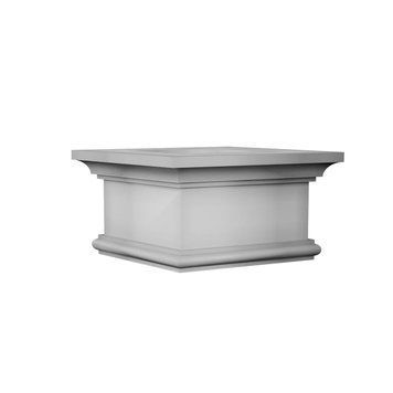 Капитель-база Prestige Decor LC 117-1 колонны квадратной фасадной полистироловой LC 117-1 фото