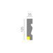 Молдинг фасадний Prestige Decor MC 304 led MC 304 led фото 2