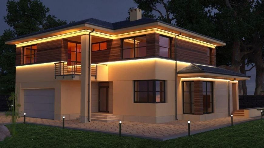 Молдинг фасадний Prestige Decor MC 304 led MC 304 led фото