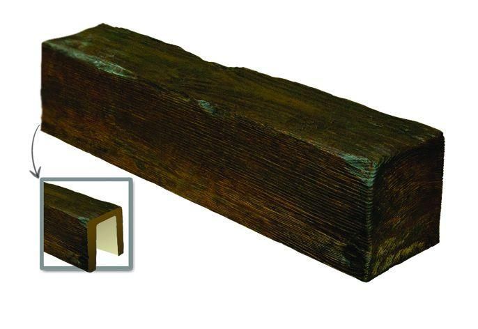 Балка поліуретанова DECOWOOD модерн ED 104 (2м) classic біла 17х19 ED 104 (2м) фото