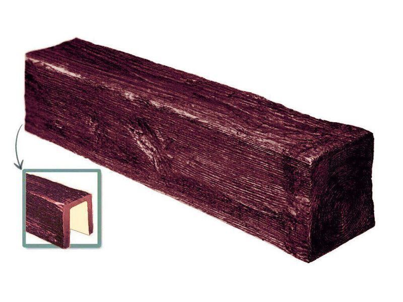 Балка поліуретанова DECOWOOD модерн ED 104 (2м) classic біла 17х19 ED 104 (2м) фото