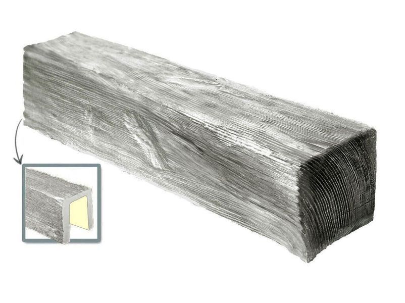 Балка поліуретанова DECOWOOD модерн ED 104 (2м) classic біла 17х19 ED 104 (2м) фото