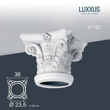 Капітель колони Orac Decor K1122 K1122 фото