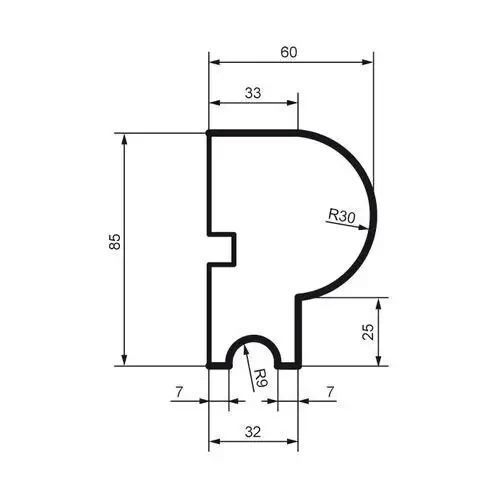 Молдинг фасадный Prestige Decor MC 105 MC 105 фото