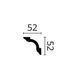Карниз NMC Wallstyl WT5 (52x52) мм WT5 фото 2