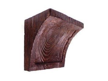 Консоль балки поліуретанової DECOWOOD рустик EQ 025 classic 19х13 червона EQ 025 фото