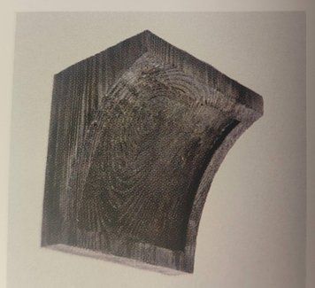 Консоль балки поліуретанової DECOWOOD рустик EQ 026 classic 12х12 темна EQ 026 фото
