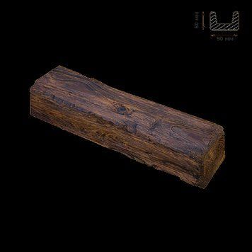 Балка Decowood EQ007 рустик 6х9см (4м) EQ007 фото