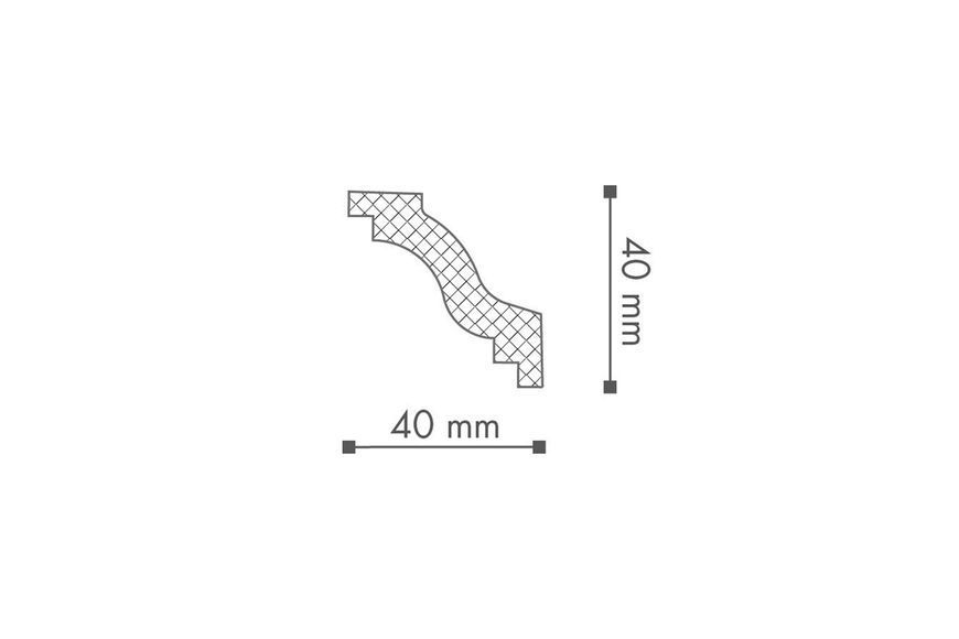 Карниз NMC Wallstyl WT6 (40x40) мм WT6 фото