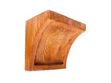 Консоль балки поліуретанової DECOWOOD рустик EQ 025 classic 19х13 світла EQ 025 фото