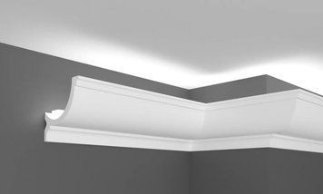 Карниз полиуретановый гладкий Gaudi Decor C 973 C 973 фото