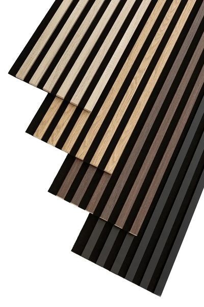 Панель декоративна WOODLINE 2700*300 чорний/дуб сонома, 0,81 м2/шт 2134295863 фото