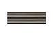 Панель декоративна WOODLINE 2700*300 чорний/дуб сонома, 0,81 м2/шт 2134295863 фото 2