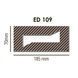 Балка полиуретановая DECOWOOD модерн ED 109 (2м) classic 7х18,5 Светлая ED 109 (2м) фото 2