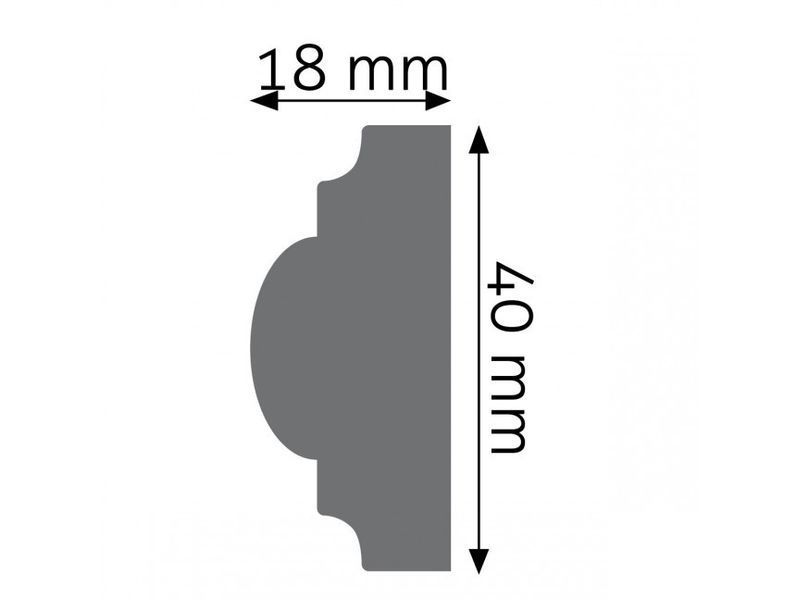 Молдинг с дюрополимеру CEZAR LPC -02 LPC -02 фото