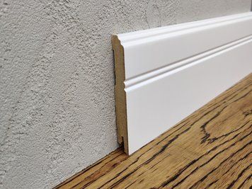 Плінтус Kluchuk MDF RAL9003 LightForm 100х12х2000 Білий MDF-LF03 [MDF-LF03] MDF-LF03 фото
