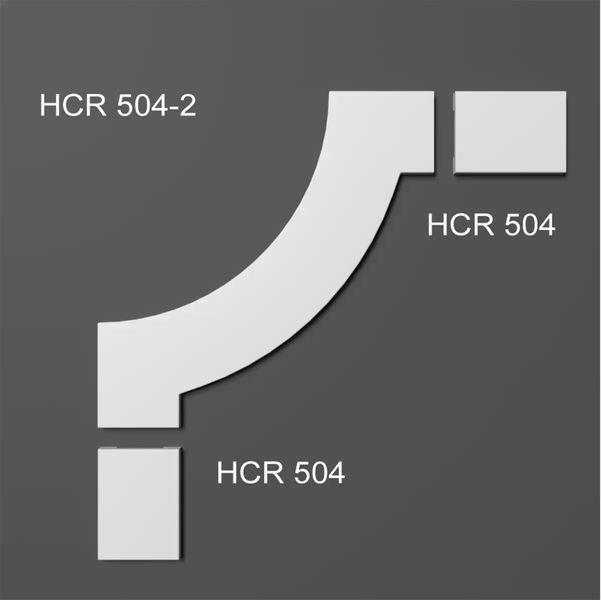 Угловой элемент к молдингу Grand Decor HCR 504, HCR 504-2 HCR 504-2 фото