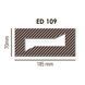 Балка поліуретанова DECOWOOD модерн ED 109 (2м) classic біла  7х18,5 ED 109 (2м) фото 2