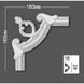 Кутовий елемент поліуретановий Grand Decor HCR 501-2 HCR 501-2 фото 2