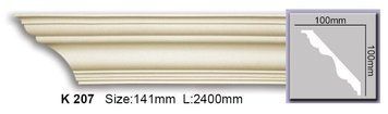 Карниз гладкий полиуретановый Harmony K 207 Flexi K 207 Flexi фото