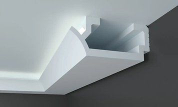 Карниз для LED освітлення серія D Tesori KD 410 KD 410 фото