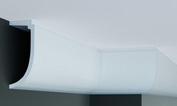 Карниз полиуретановый гладкий Gaudi Decor P 882 Flexi гибкий P 882 Flexi фото