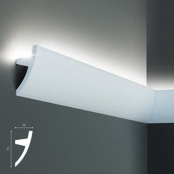 Карниз Tesori KF502 (75x36)мм KF502 фото