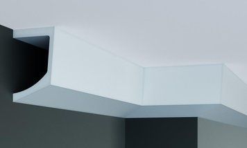 Карниз полиуретановый гладкий Gaudi D&eacute;cor P 885 Flexi гибкий P 885 Flexi фото