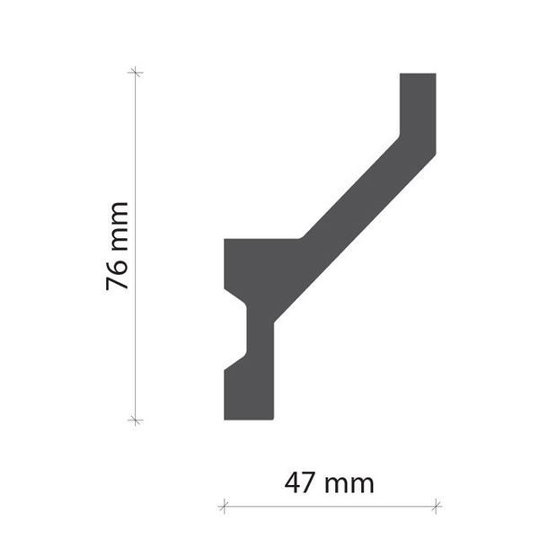 Карниз Tesori KF721 (76х47) мм KF721 фото
