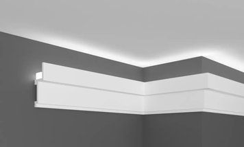 Карниз полімерний для LED освітлення Grand Decor KH 915 KH 915 фото