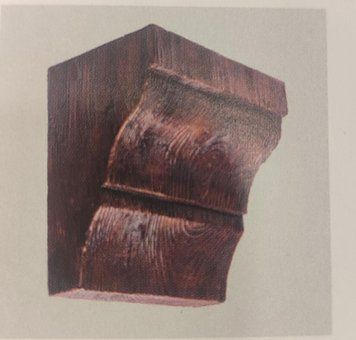 Консоль Decowood ED036 модерн 12х12 червона ED036 фото