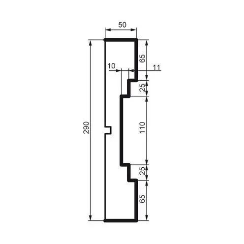 Молдинг фасадный Prestige Decor MC 170 MC 170 фото
