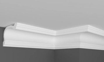Карниз полиуретановый гладкий Gaudi Decor C 966 C 966 фото