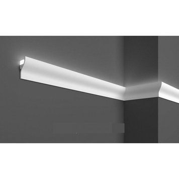 Карниз полимерный для LED освещения Grand Decor KH 906 Flexi гибкий KH 906 Flexi фото